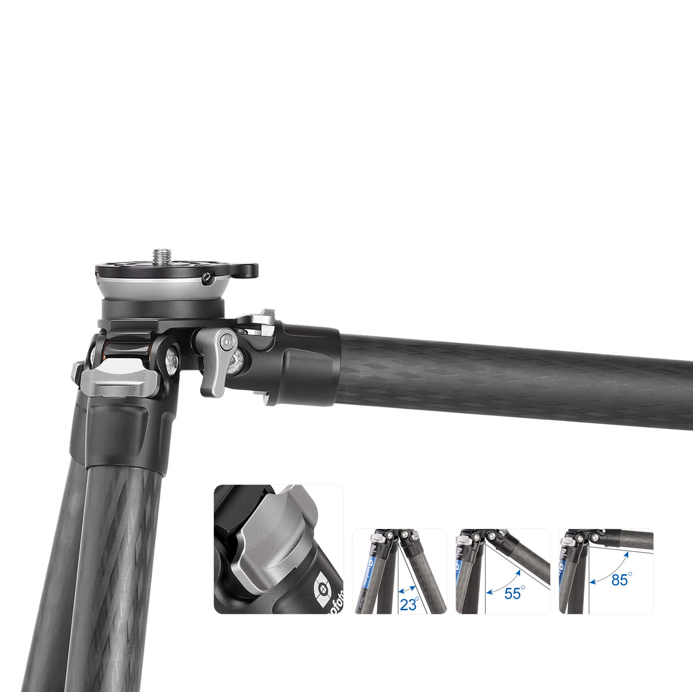 Leofoto LS-284CEX Ranger Karbon Stativ mit integrierter Nivellierung Leofoto LS-284CEX Ranger Karbon Stativ mit integrierter Nivellierung