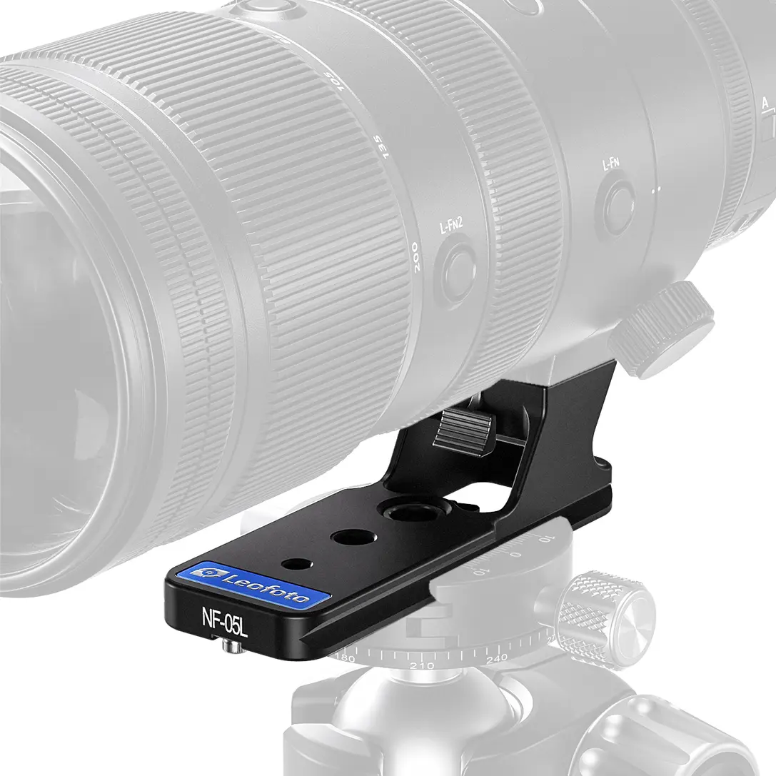 Leofoto NF-05L Ersatzfuß für Nikon Z 70-200mm f/2.8 | Z 100-400mm f/4.5-5.6 VR S | Z 400mm f/4.5 VR Leofoto NF-05L Ersatzfuß für Nikon Z 70-200mm f/2.8 | Z 100-400mm f/4.5-5.6 VR S | Z 400mm f/4.5 VR
