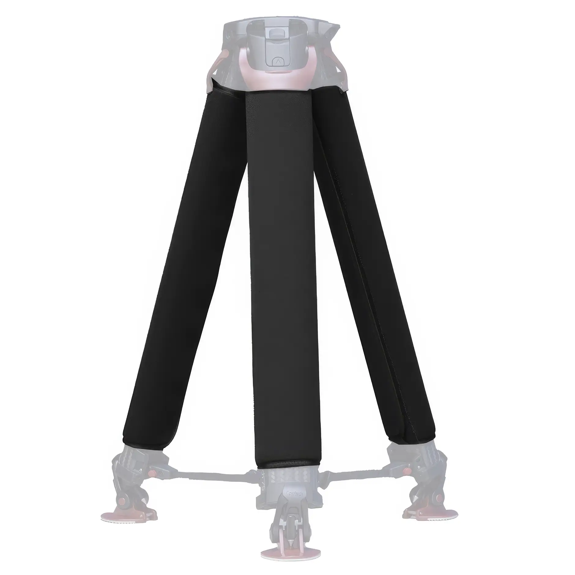 LegCoat™ Wraps FT75  Neopren-Stativbeinpolster  3er Set - Schwarz - Farbe / Muster:  Schwarz LensCoat