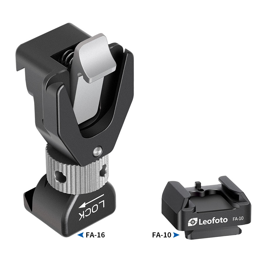 Leofoto FA-16 Adapter + FA-10 V-Schnellwechselplatte Leofoto FA-16 Adapter + FA-10 V-Schnellwechselplatte