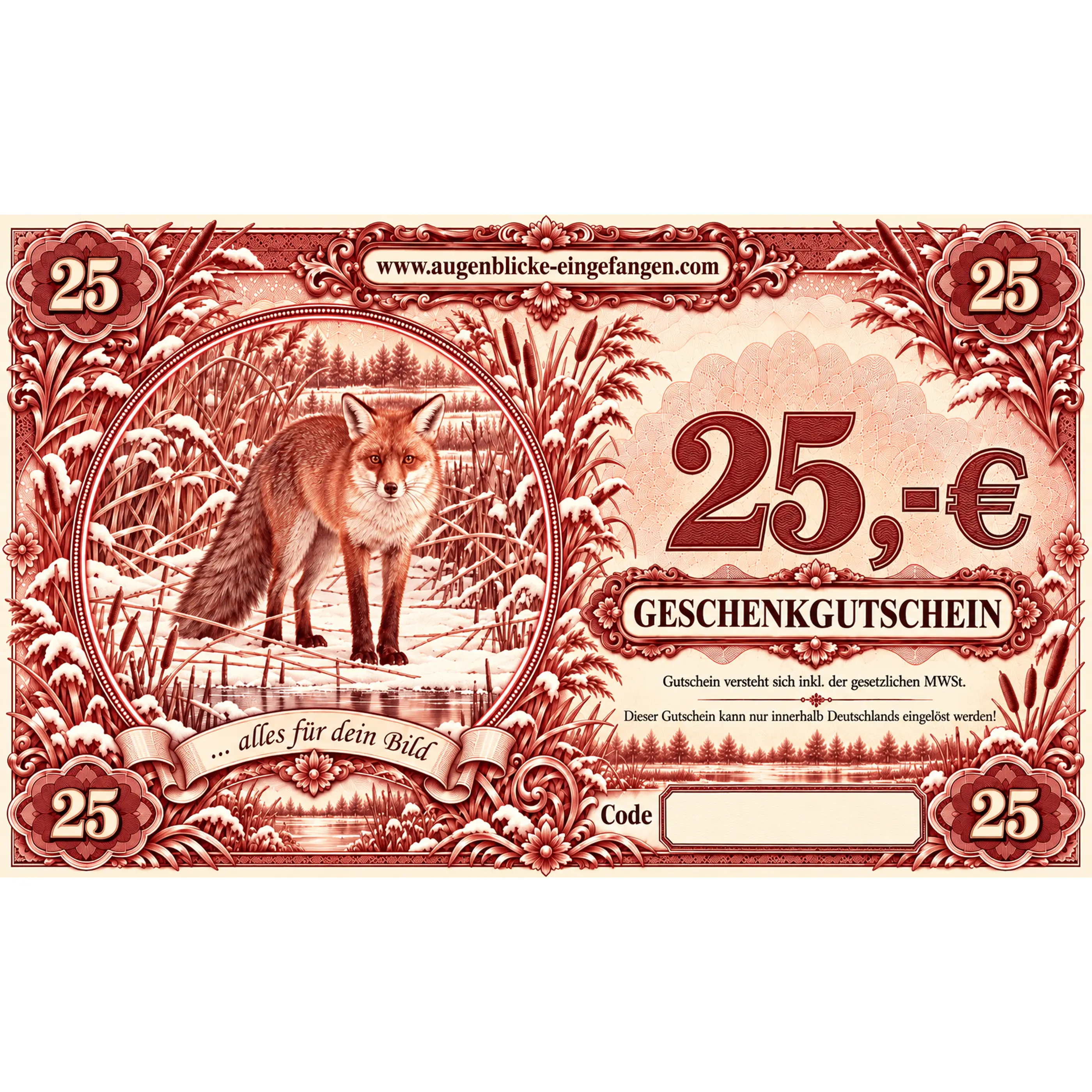 Buono regalo (Serie 2) - 25 euro