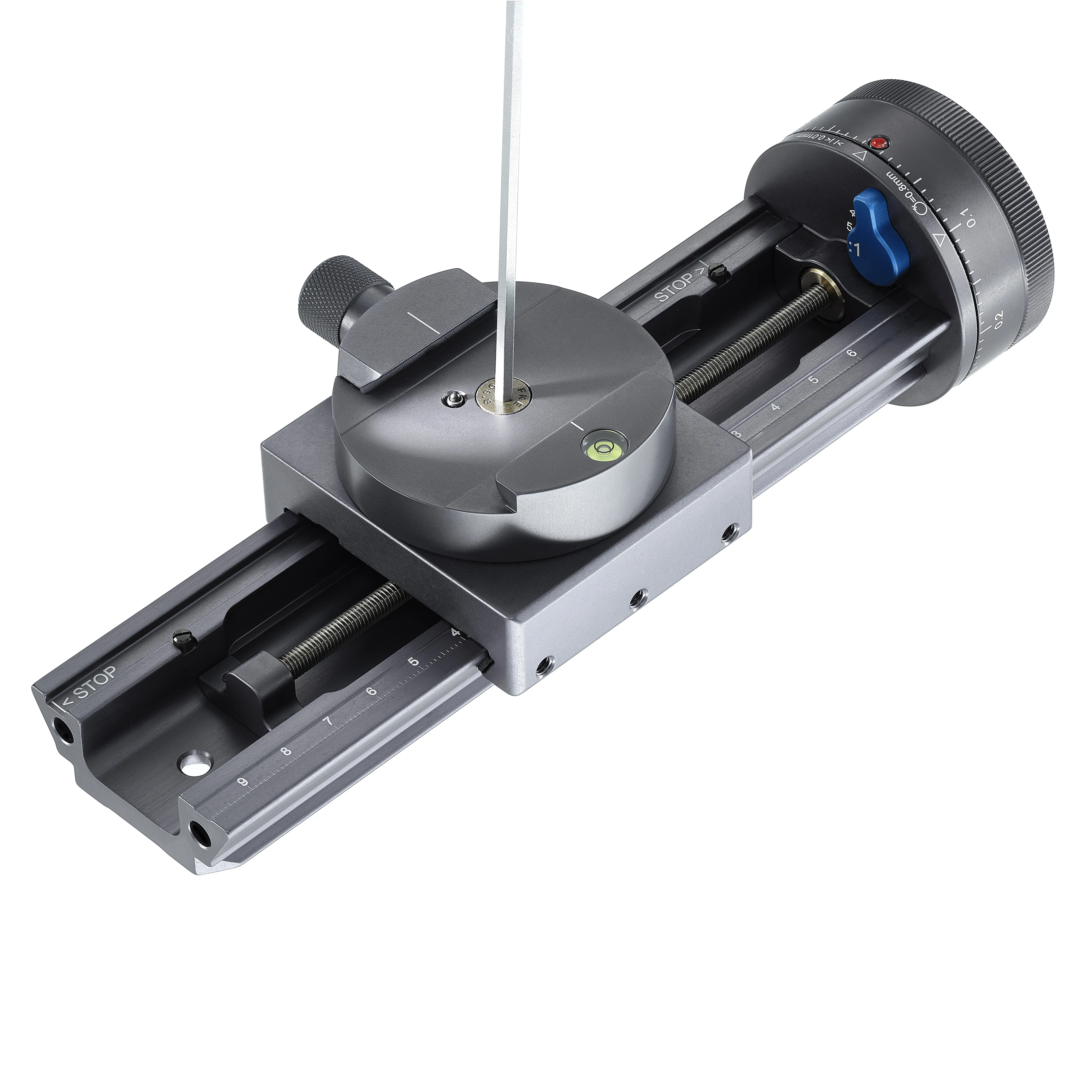 Novoflex Castel-M Einstellschlitten mit Fokusrad & Rasterungen Novoflex Castel-M Einstellschlitten mit Fokusrad & Rasterungen