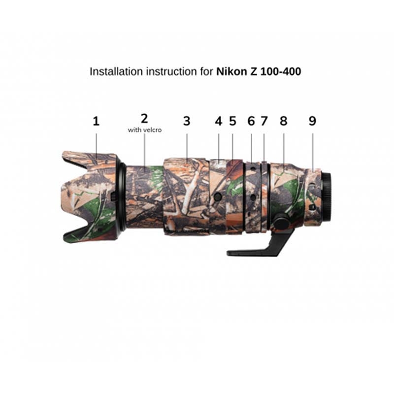 Easycover Objektivschutz Lens Oak für Nikon Z 100-400mm f/4.5-5.6 VR S Easycover Objektivschutz Lens Oak für Nikon Z 100-400mm f/4.5-5.6 VR S