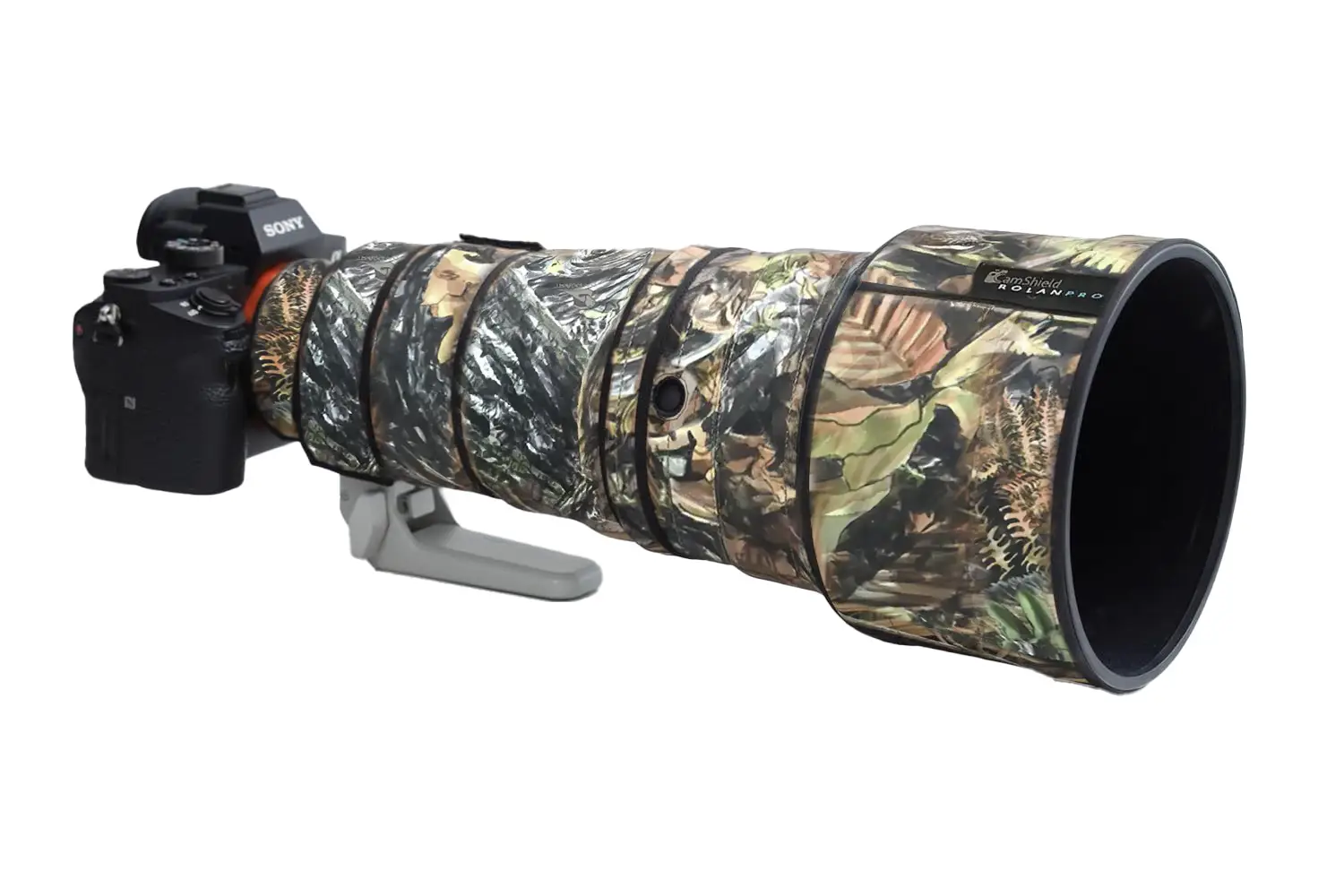 Rolanpro Objektivschutz- und Tarnung für Sony FE 300mm Rolanpro Objektivschutz- und Tarnung für Sony FE 300mm