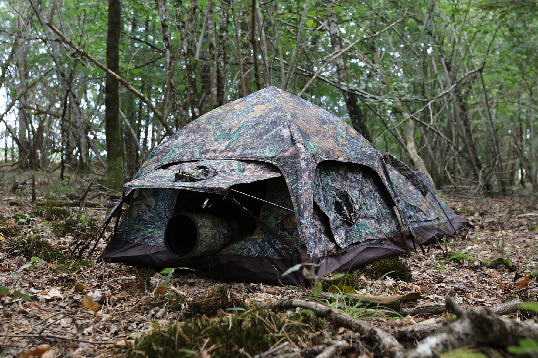 Tragopan HOKKI V3 Liegezelt für Bodennahe Fotografie Tragopan HOKKI V3 Liegezelt für Bodennahe Fotografie