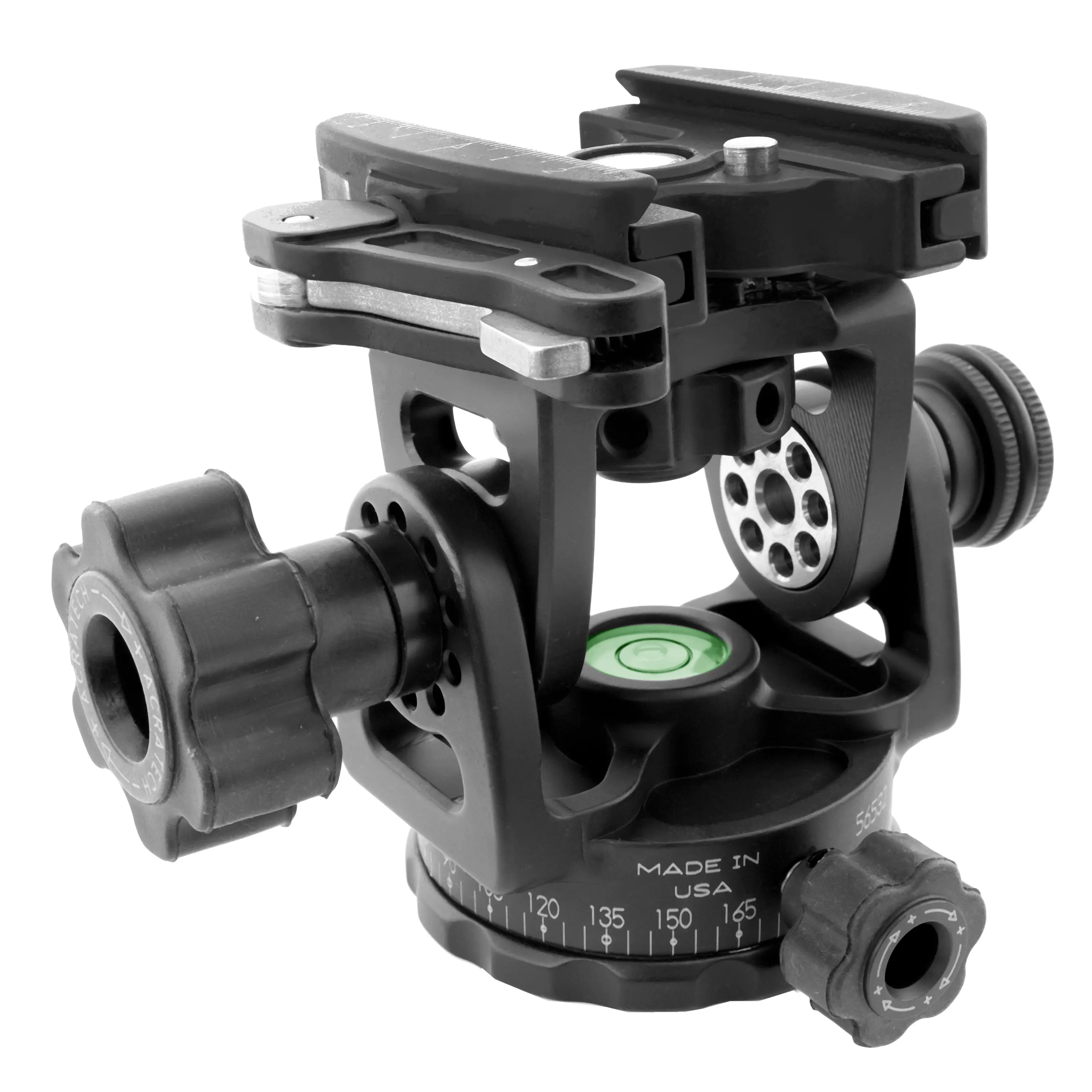 Acratech 1162 Long Lens Head mit Hebelklemme (2-Wege-Neiger für Tele-Objektive) Acratech 1162 Long Lens Head mit Hebelklemme (2-Wege-Neiger für Tele-Objektive)