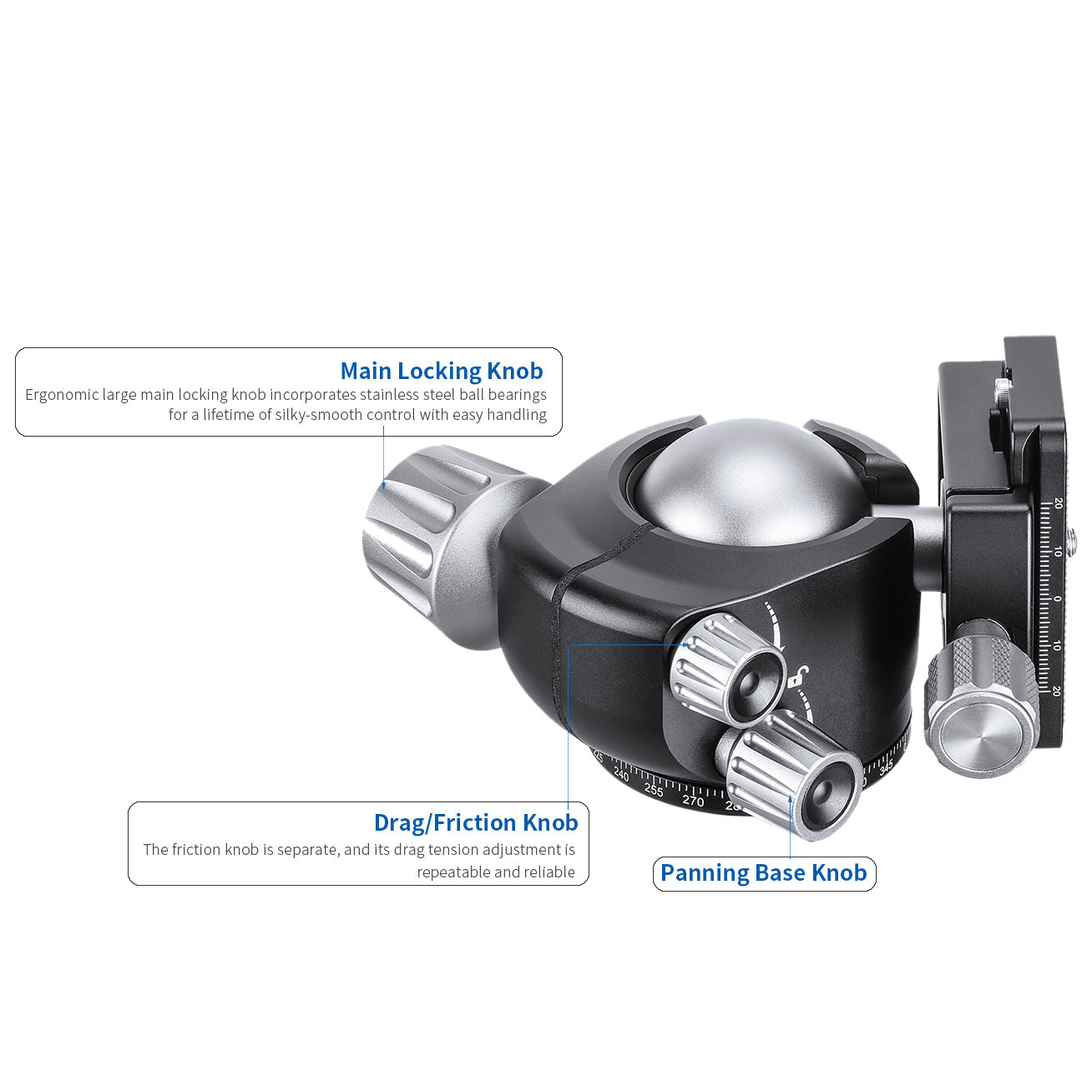 Leofoto LQ-365C Karbonstativ+LH-47 Kugelkopf - Mr. Q Serie Leofoto LQ-365C Karbonstativ+LH-47 Kugelkopf - Mr. Q Serie