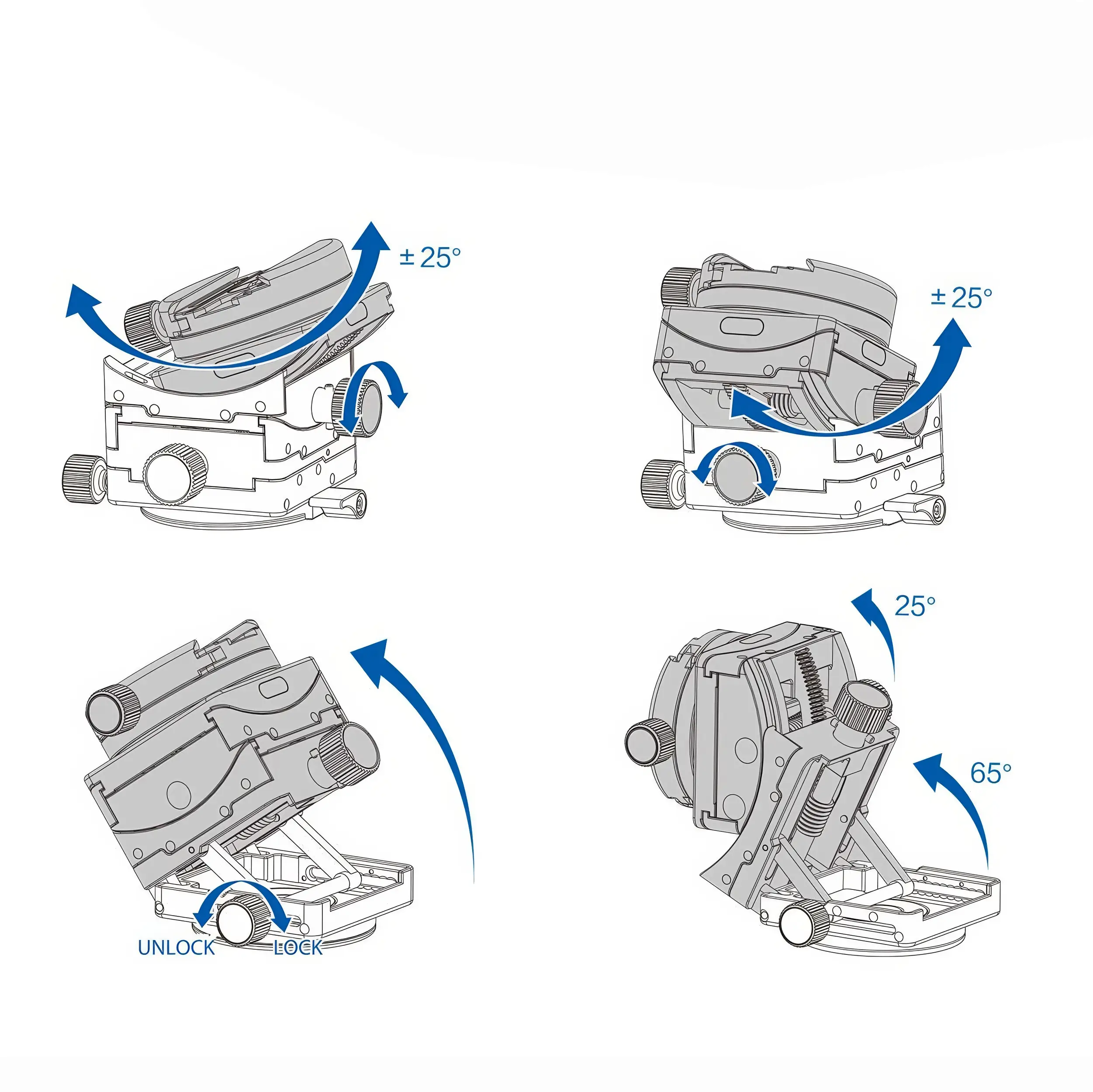 Leofoto G6 Getriebeneiger Leofoto G6 Getriebeneiger