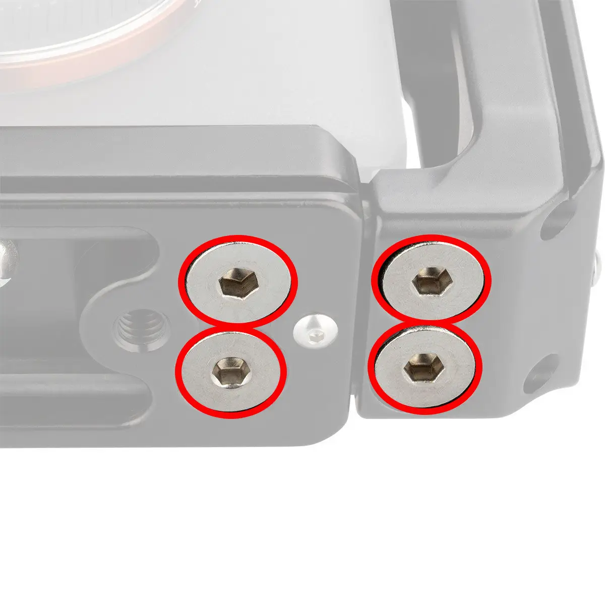 ProMediaGear A26 tornillos avellanados para abrazaderas en L PMG (juego de 4)