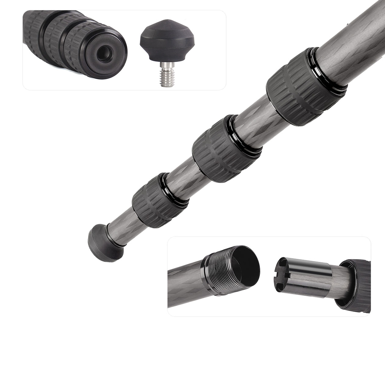 Leofoto MP-364C Einbein-Stativ aus Karbon Leofoto MP-364C Einbein-Stativ aus Karbon