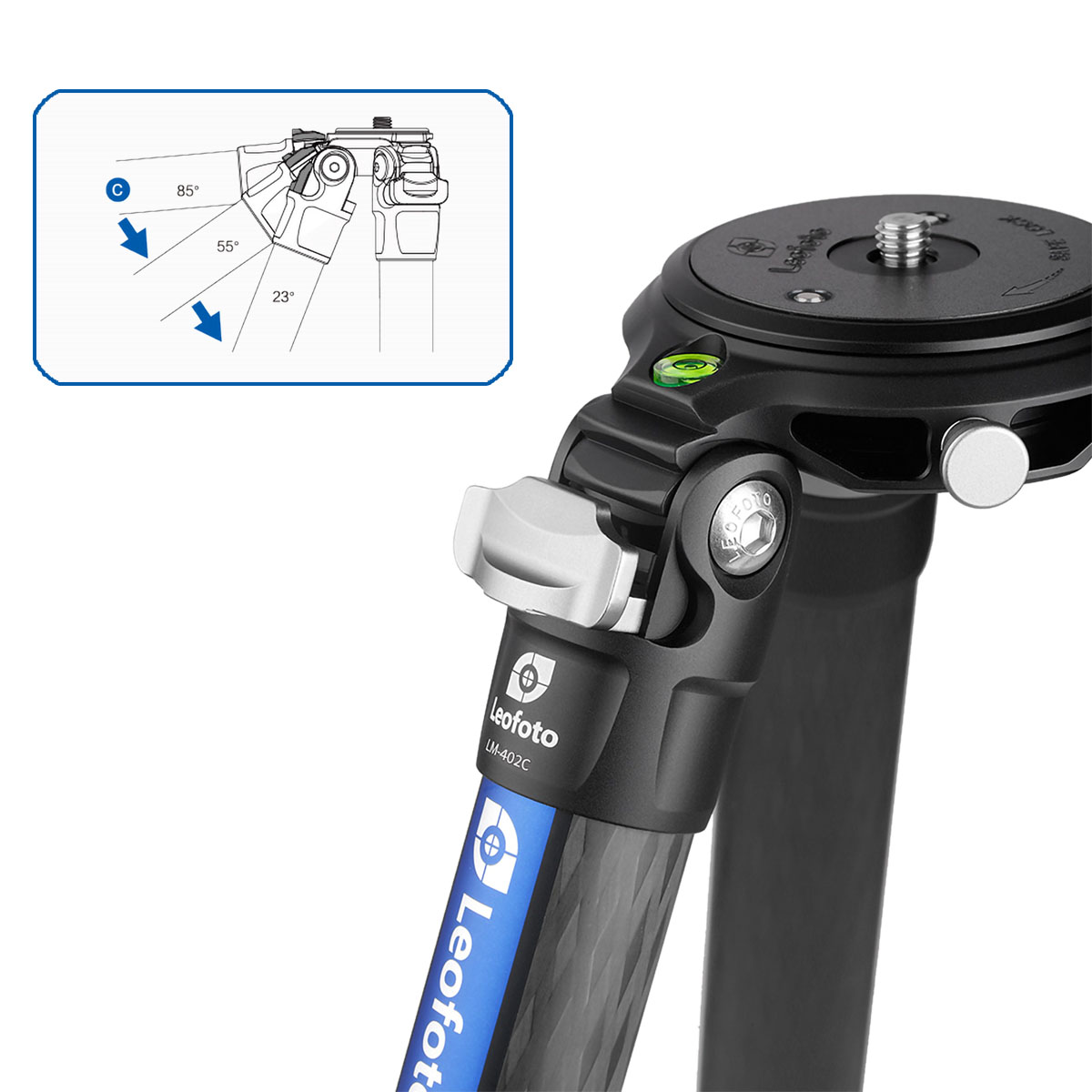 Leofoto LM-402C Summit Karbon-Stativ Leofoto LM-402C Summit Karbon-Stativ