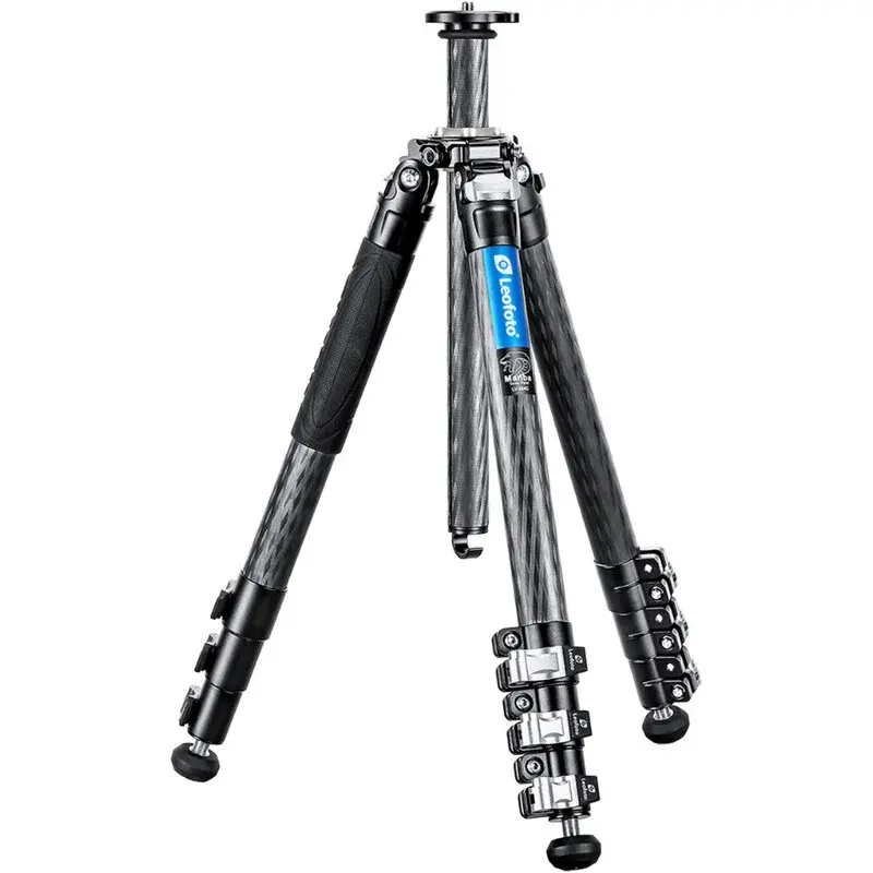 Leofoto LV-324C Manba Karbon Stativ mit integrierter nivellierbarer Mittelsäule