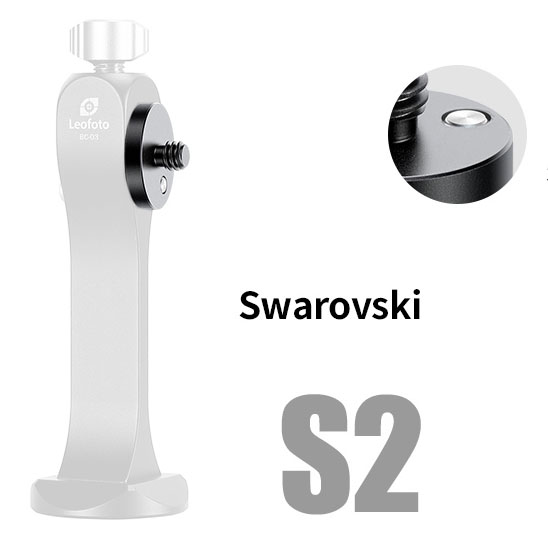 Leofoto S2 Swarovski & Vortex Fernglas Adapter für Leofoto BC-03 Leofoto S2 Swarovski & Vortex Fernglas Adapter für Leofoto BC-03