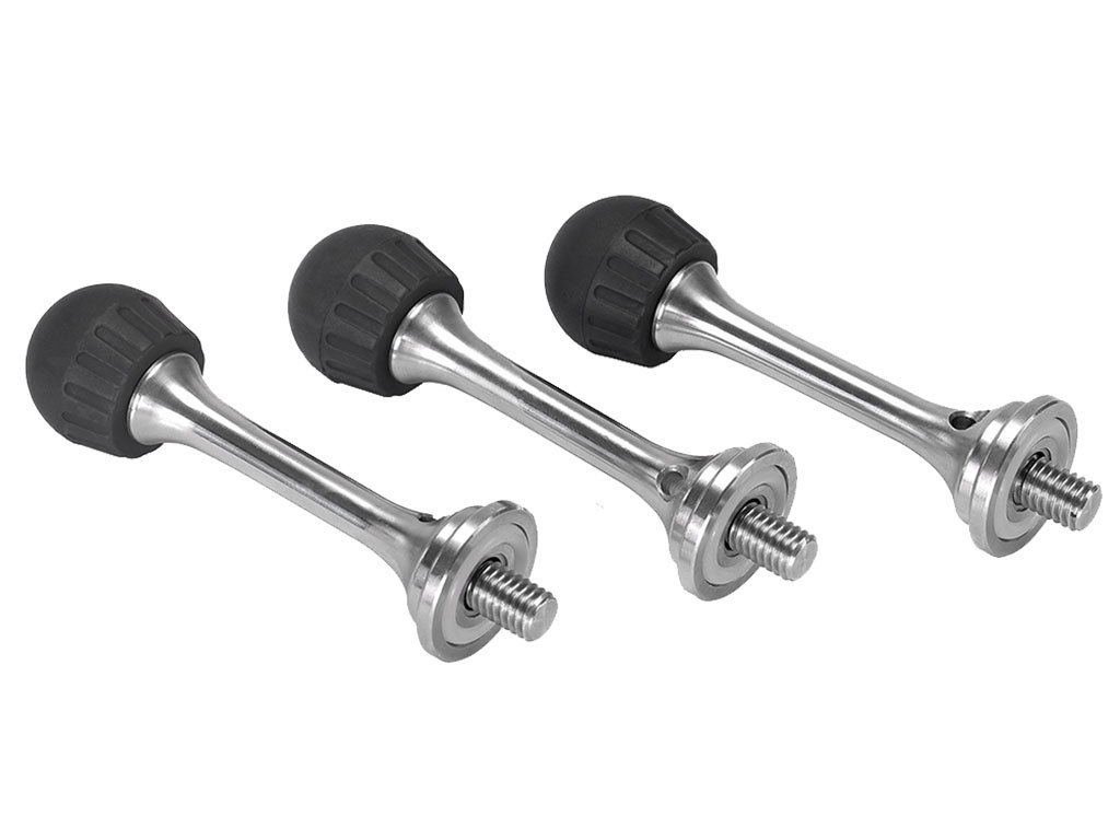 Leofoto TFS Edelstahlspikes mit Gummikappen (3er Set) Leofoto TFS Edelstahlspikes mit Gummikappen (3er Set)