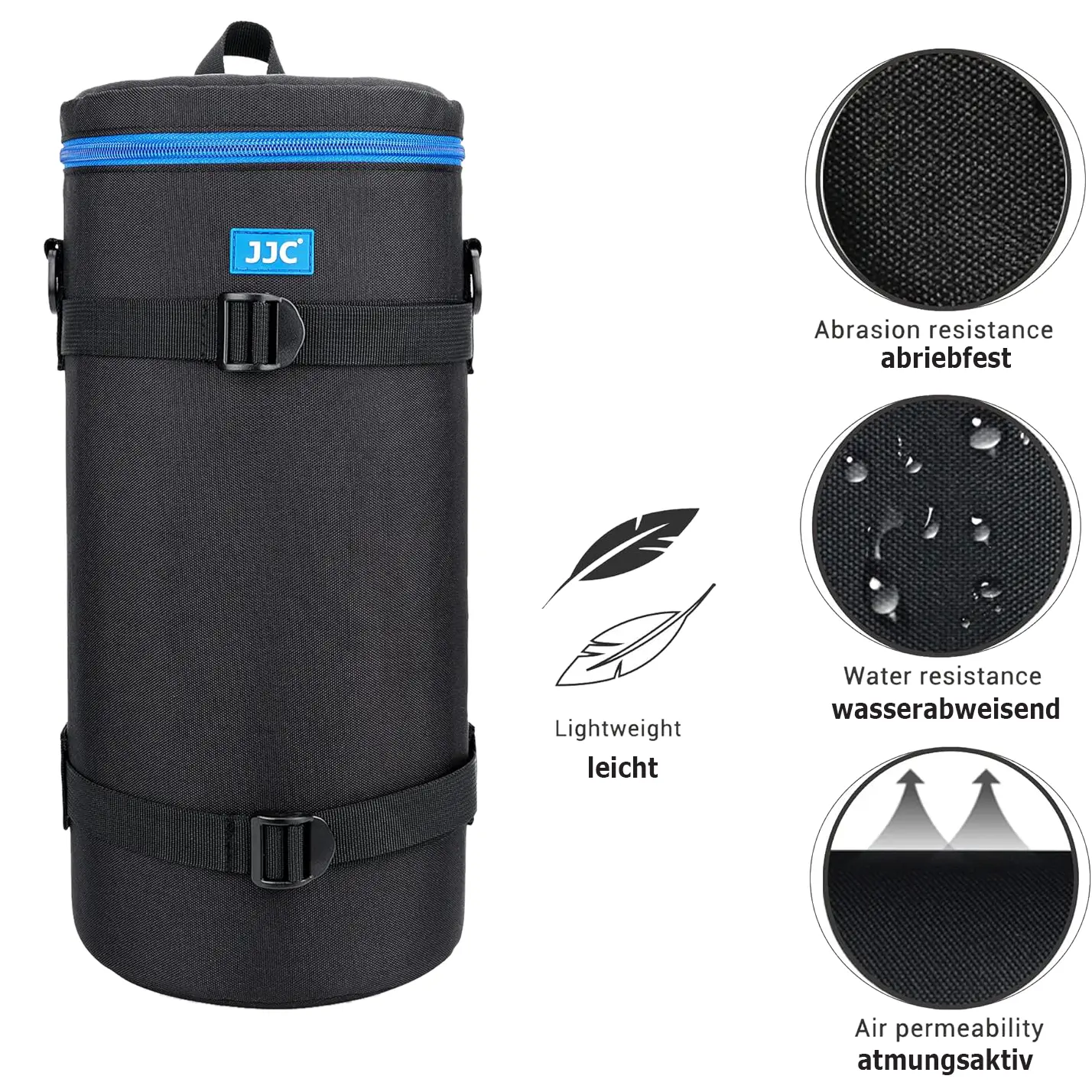 JJC DLP-8II Objektivköcher Deluxe Lens Pouch 140 x 370 mm JJC DLP-8II Objektivköcher Deluxe Lens Pouch 140 x 370 mm