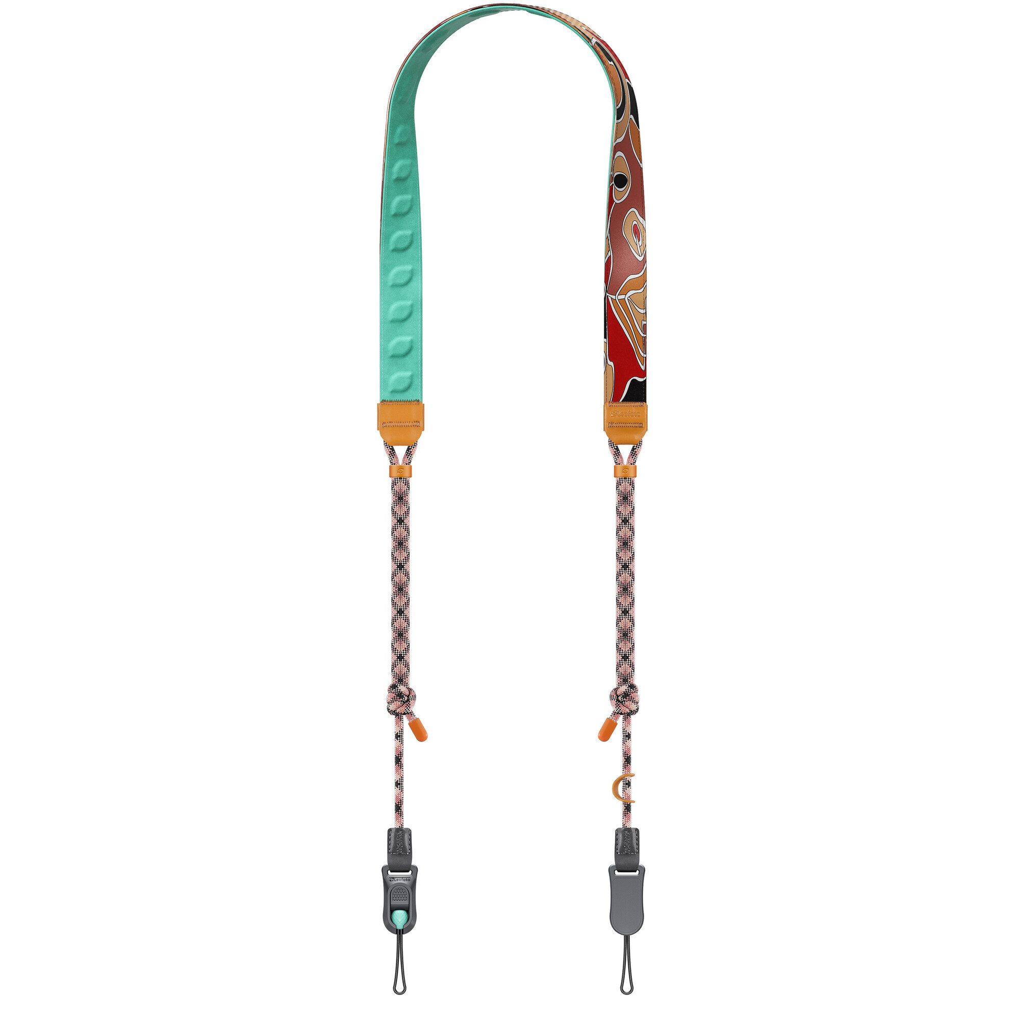 Leofoto L-CS-204 Fashion Camera Strap Red Mask