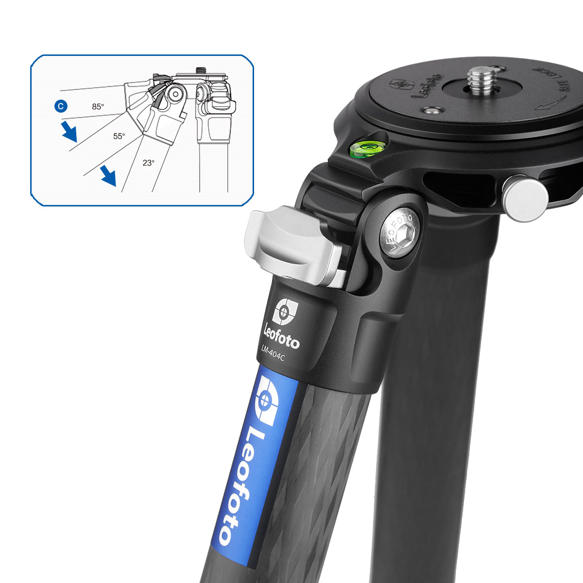 Leofoto LM-404C Summit Karbon-Stativ Leofoto LM-404C Summit Karbon-Stativ