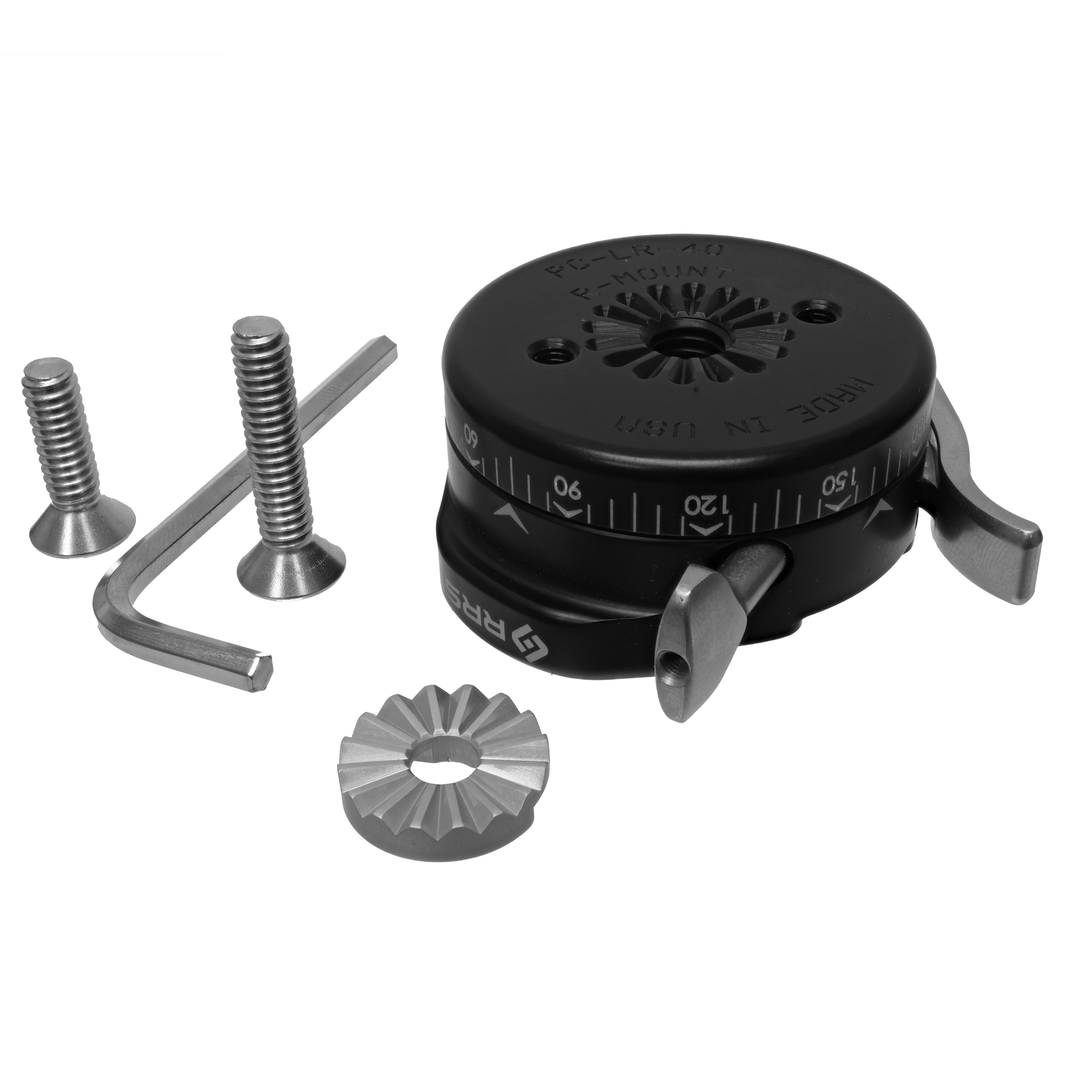 Really Right Stuff PC-LR-40 kompakte Panorama-Klemme mit Schnellspannhebel Really Right Stuff PC-LR-40 kompakte Panorama-Klemme mit Schnellspannhebel