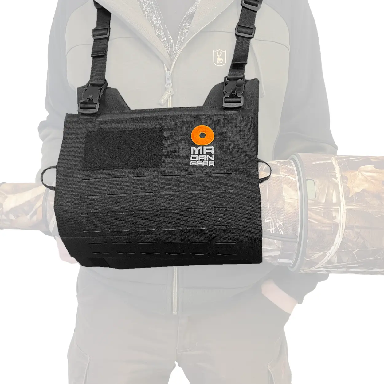 MR JAN GEAR Lens Carrier M Tragesystem für Teleobjektive schwarz (Molle & Magnetic) MR JAN GEAR Lens Carrier M Tragesystem für Teleobjektive schwarz (Molle & Magnetic)