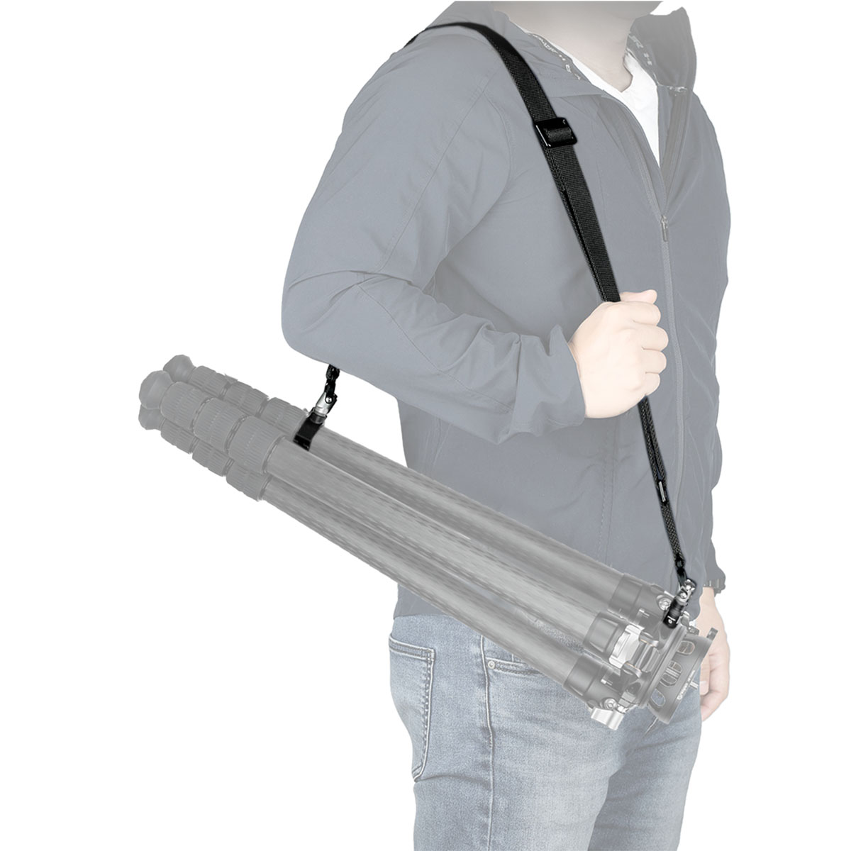 Leofoto Stativtragegurt LM für 3/8" UNC-Gewinde und Stativschelle