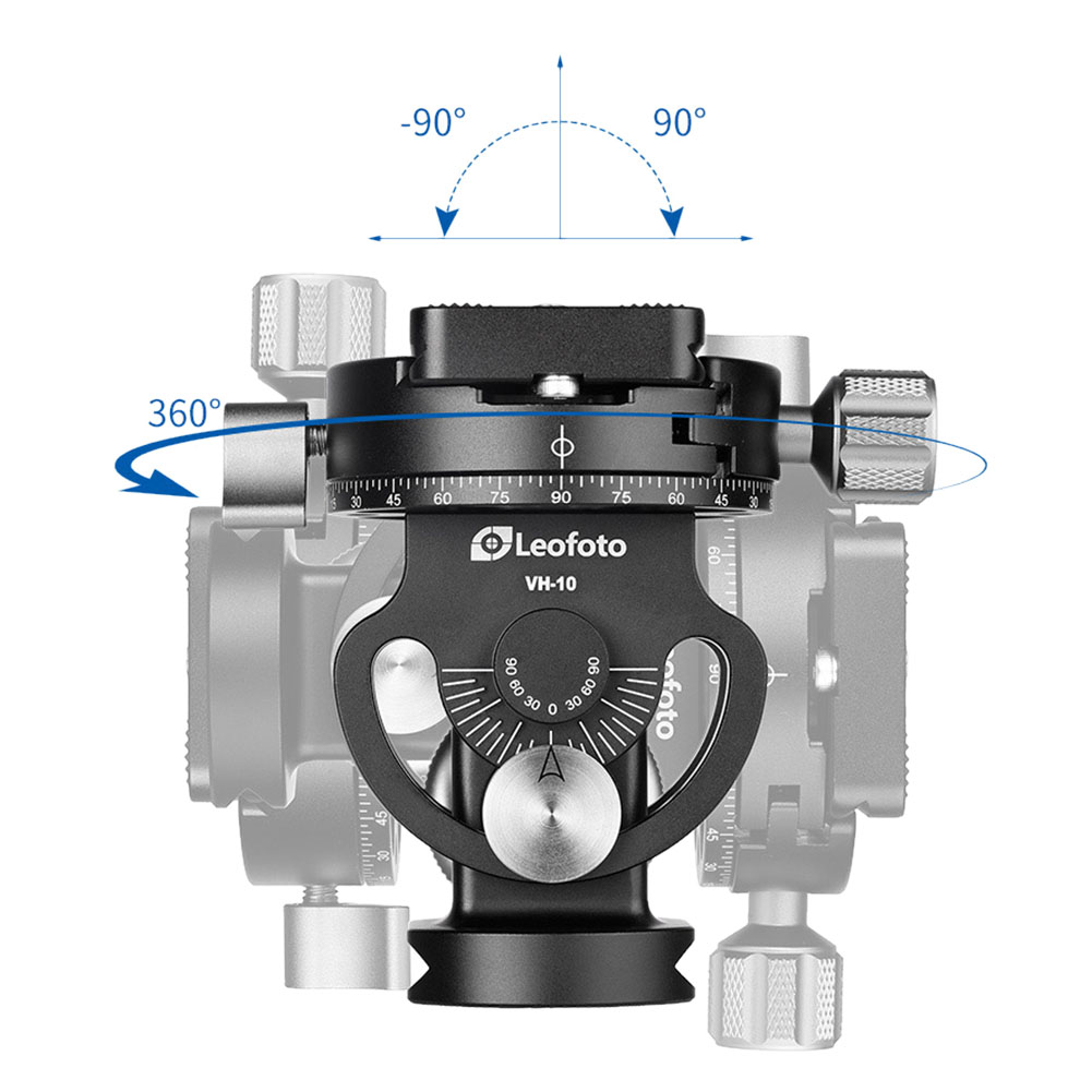 Leofoto VH-10 Einweg-Neiger für Einbeinstative Leofoto VH-10 Einweg-Neiger für Einbeinstative