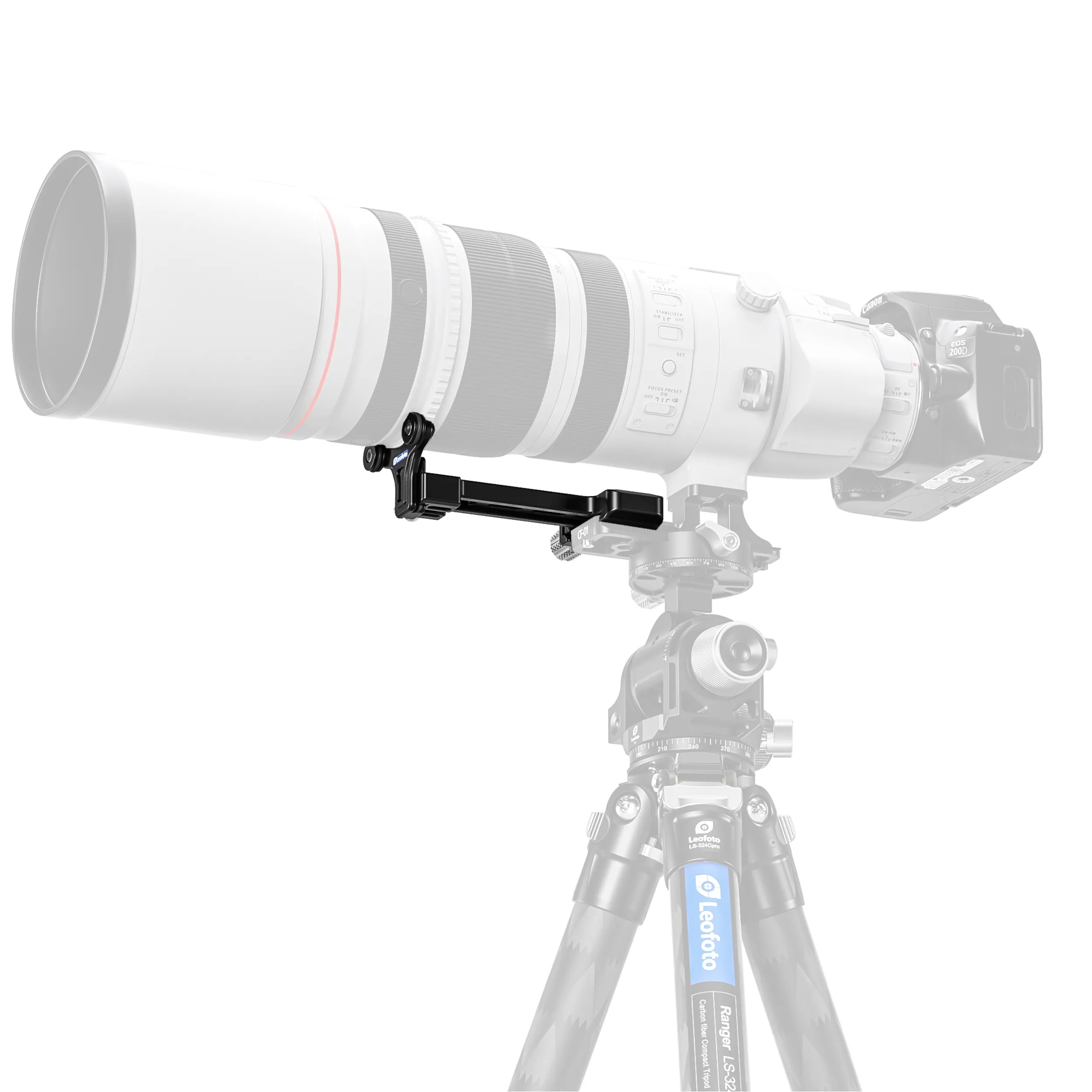 Leofoto EH-01 Objektivstütze für Leofoto Objektiv-Ersatzfuß Leofoto EH-01 Objektivstütze für Leofoto Objektiv-Ersatzfuß