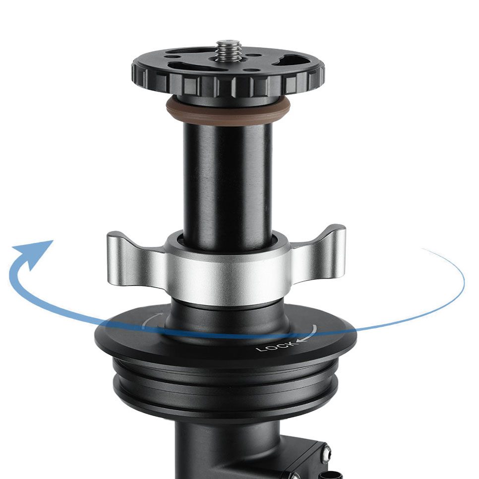 Leofoto GC-404C Kurbel -Mittelsäule (auswechselbar mit 100 mm Stativplattform) Leofoto GC-404C Kurbel -Mittelsäule (auswechselbar mit 100 mm Stativplattform)