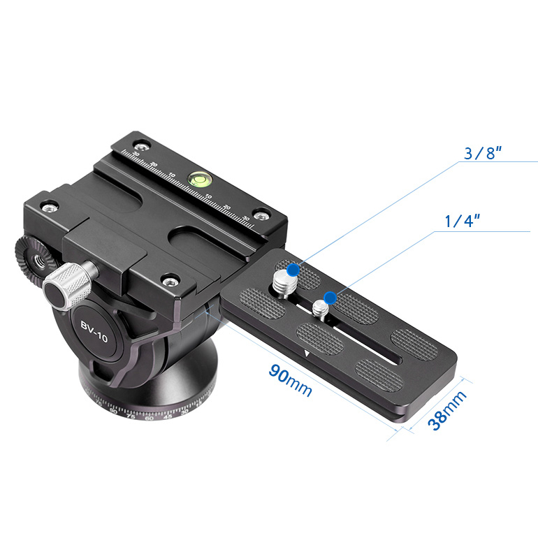 Leofoto BV-10 Fluid-Videoneiger Leofoto BV-10 Fluid-Videoneiger