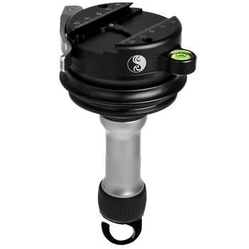Really Right Stuff TA-3-LC-HK Nivelliereinsatz für die Versa 3 Stativserie von RRS mit Klemme und H