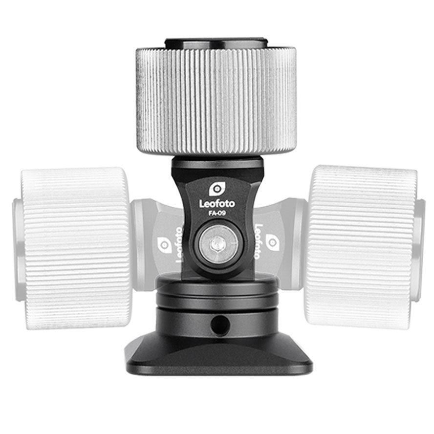 Leofoto FA-09 Cold Shoe Adapter mit Dreh-und Neigefunktion Leofoto FA-09 Cold Shoe Adapter mit Dreh-und Neigefunktion