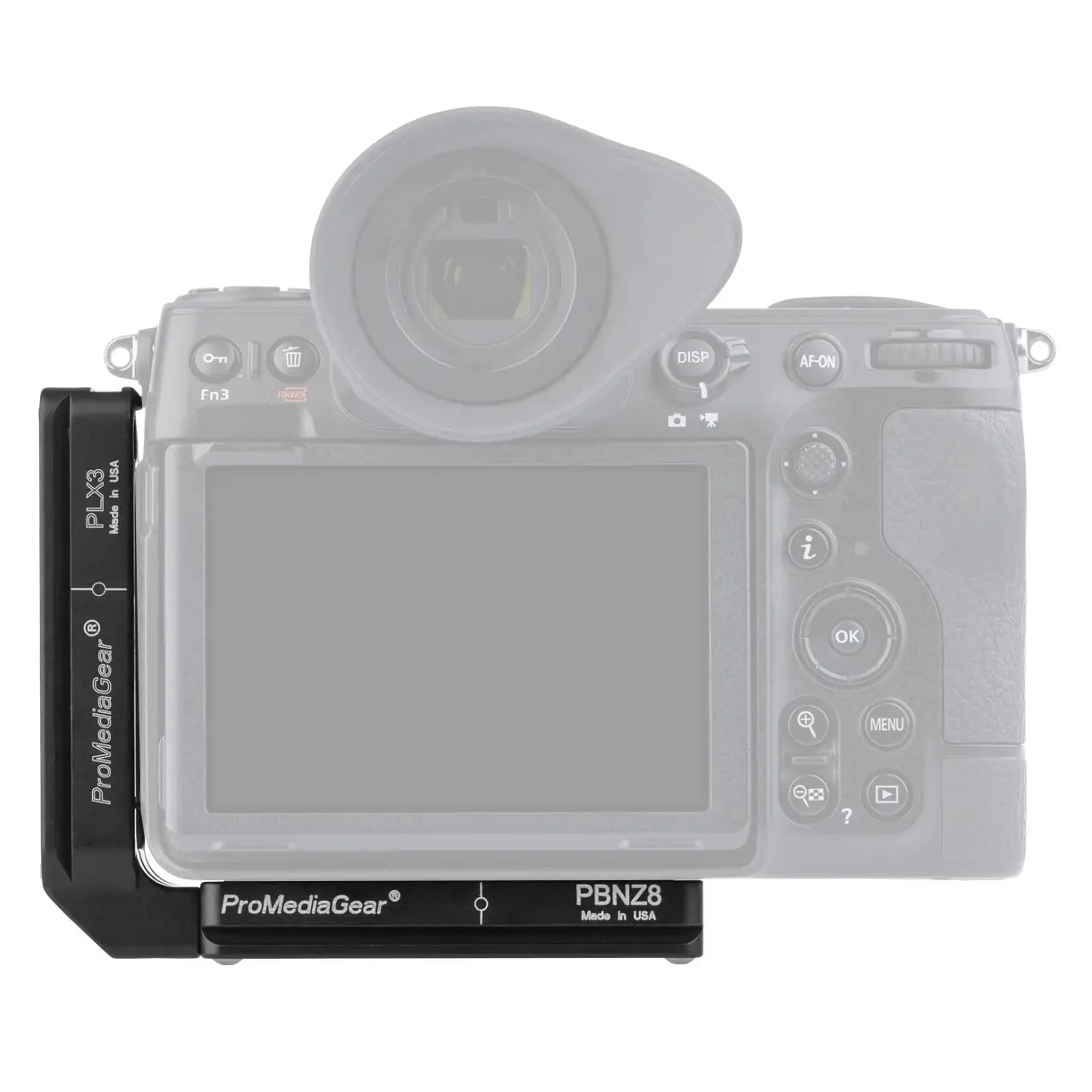 ProMediaGear PLNZ83XQD - L-bracket para la Nikon Z8
