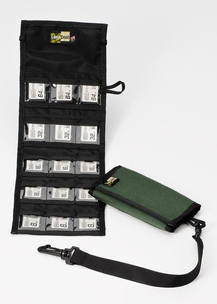 LensCoat MWSD15 Speicherkartentasche für SD Karten LensCoat MWSD15 Speicherkartentasche für SD Karten