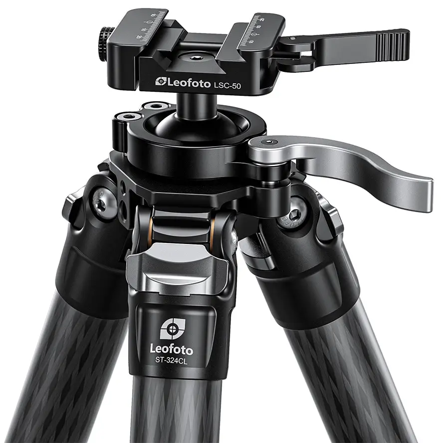 Leofoto ST-324CL Karbon Dreibeinstativ mit integriertem Kugelkopf (Arca & Picatinny) Leofoto ST-324CL Karbon Dreibeinstativ mit integriertem Kugelkopf (Arca & Picatinny)