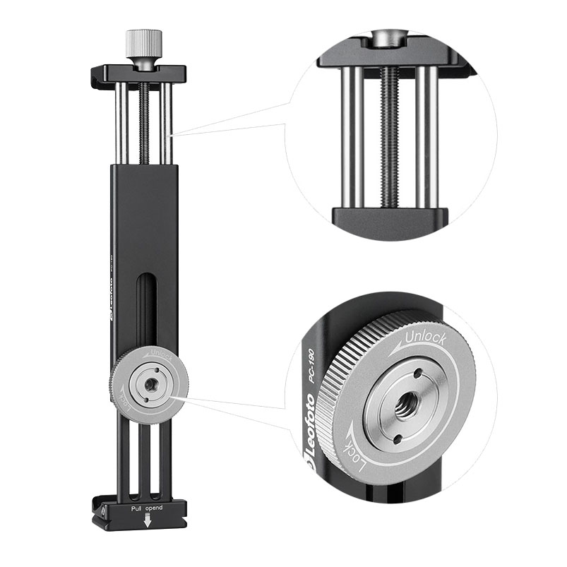 Leofoto PC-190 iPad Halter Leofoto PC-190 iPad Halter