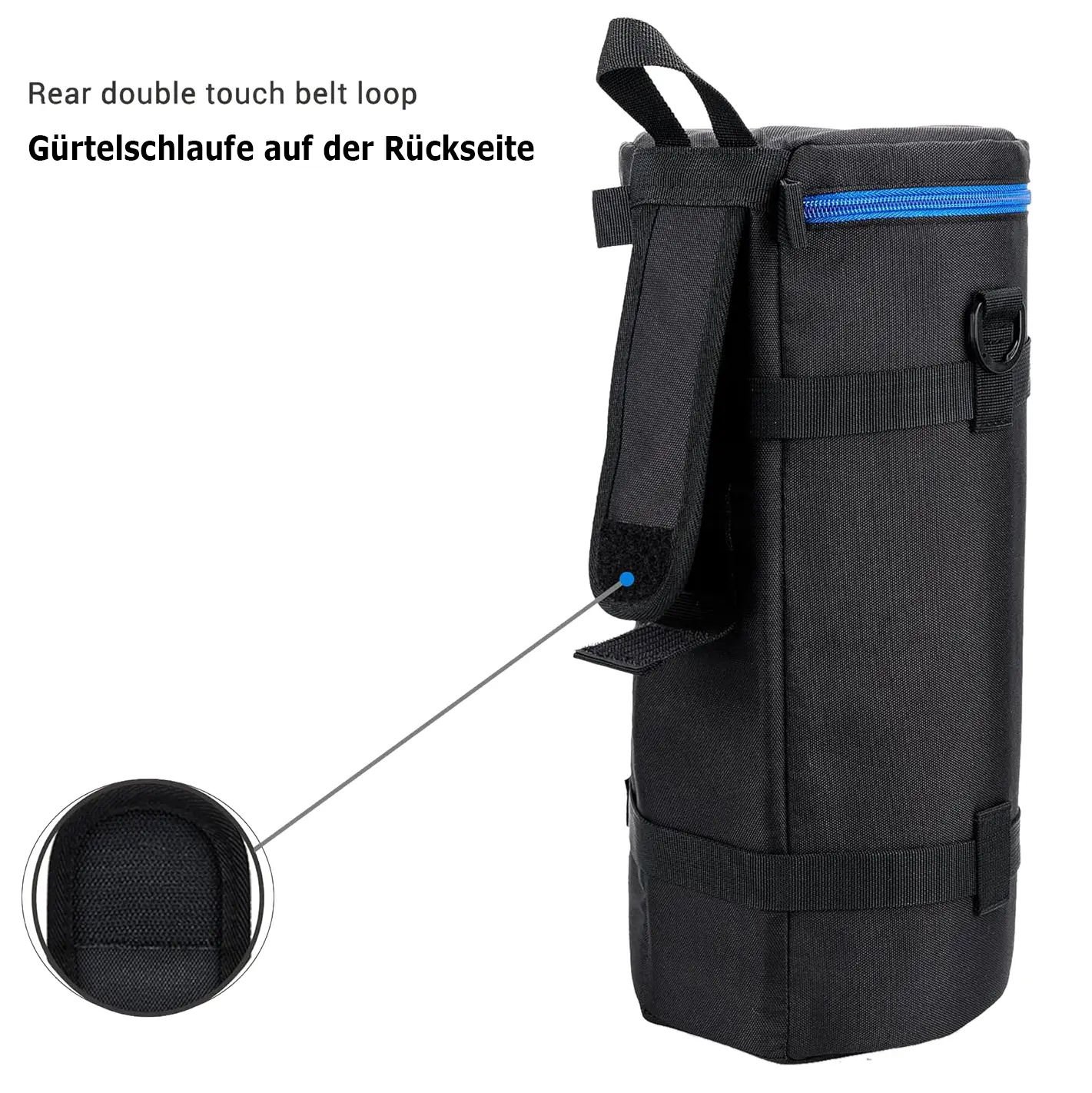 JJC DLP-8II Objektivköcher Deluxe Lens Pouch 140 x 370 mm JJC DLP-8II Objektivköcher Deluxe Lens Pouch 140 x 370 mm