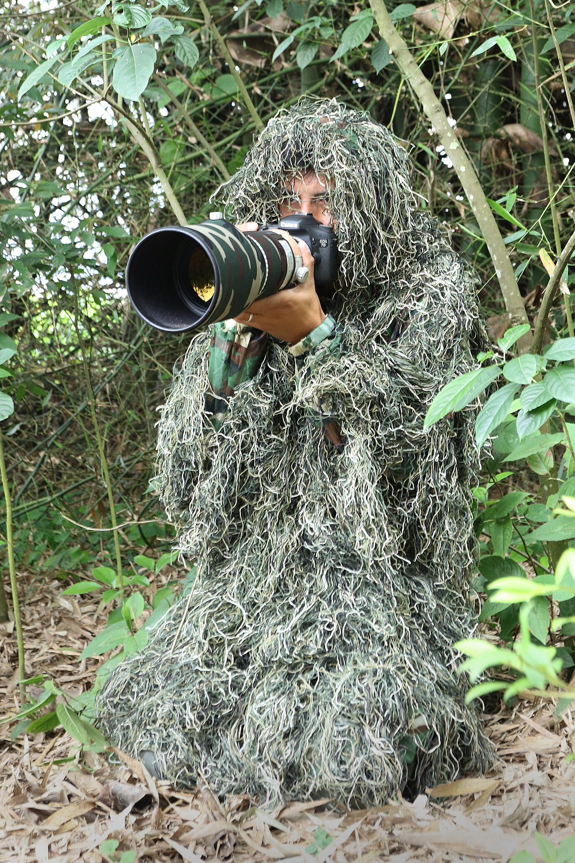 Tragopan Ghillie - Tarnmantel Khaki Tragopan Ghillie - Tarnmantel Khaki