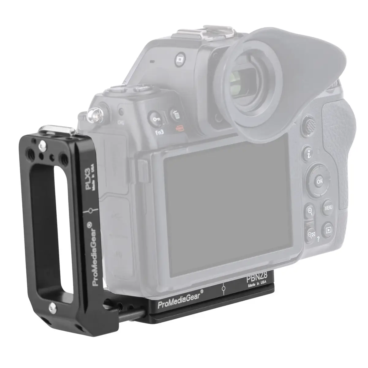 ProMediaGear PLNZ83XQD - L-bracket para la Nikon Z8