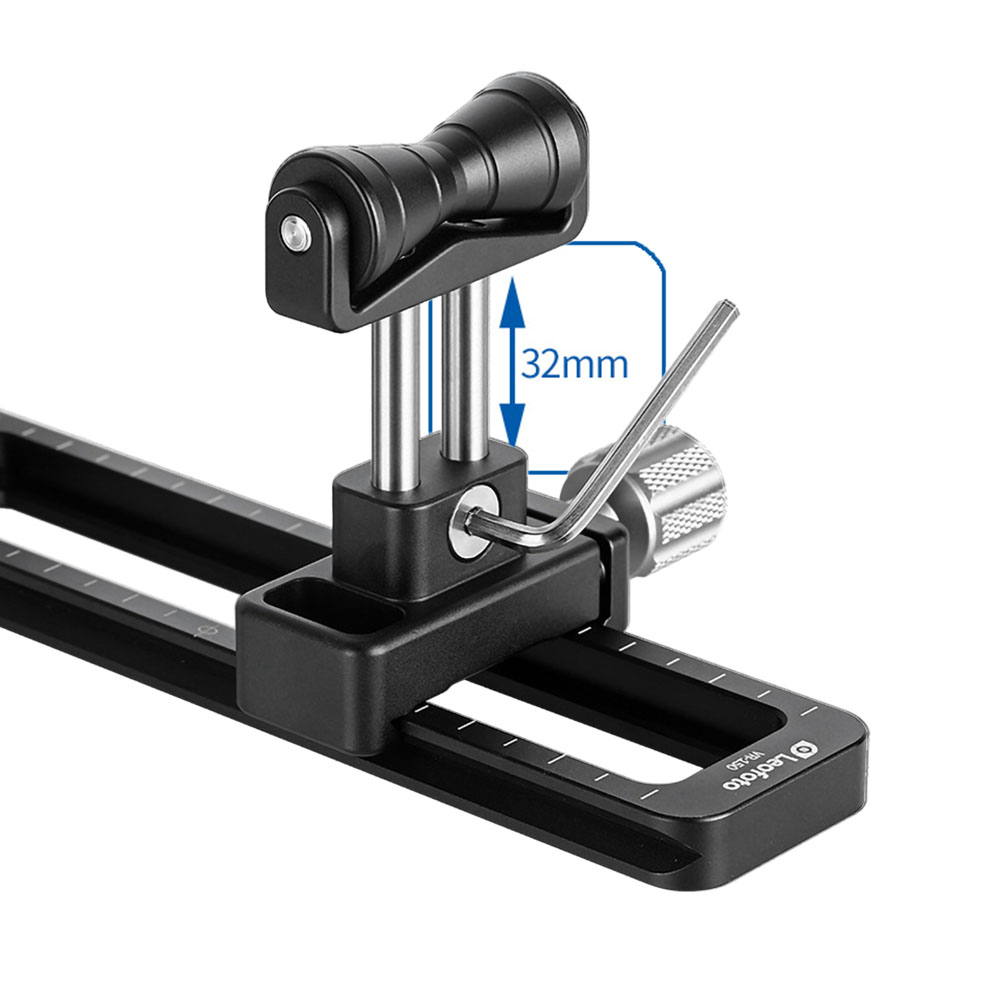 Leofoto VR-150LS Dual-Pivot Teleschiene mit Schnellwechselklemme (295 mm lang) Leofoto VR-150LS Dual-Pivot Teleschiene mit Schnellwechselklemme (295 mm lang)