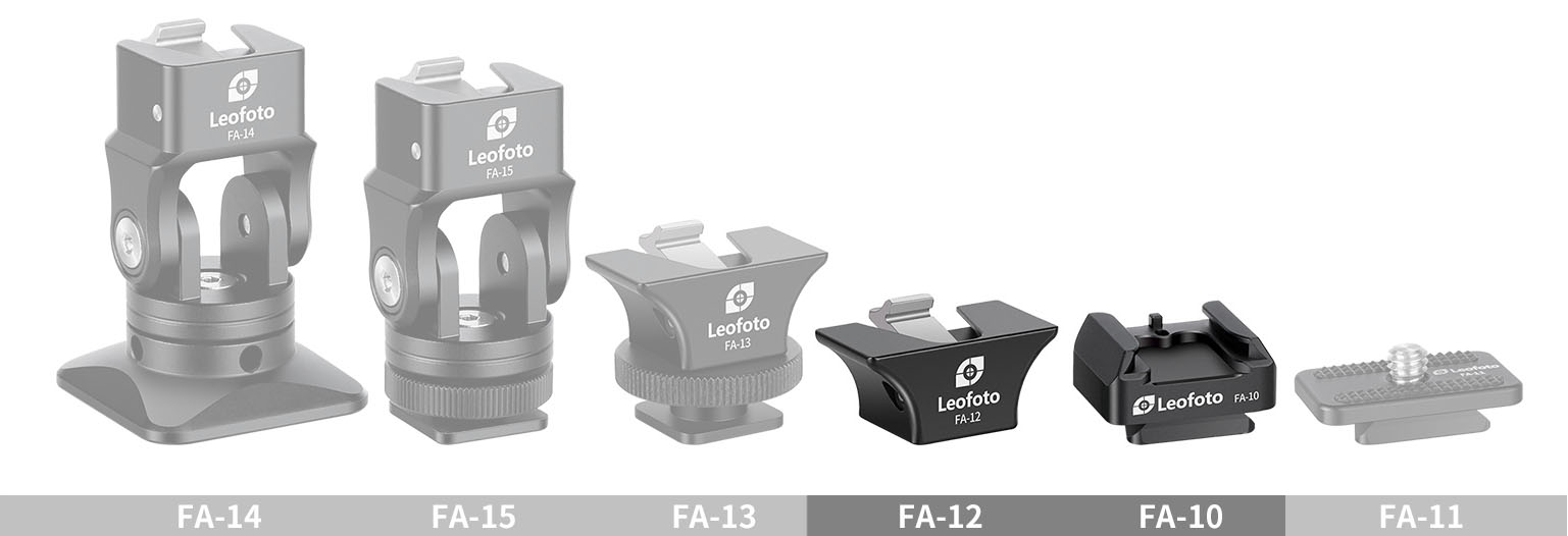 Leofoto FA-12 Schnellwechselplattform + FA-10 V-Schnellwechselplatte Leofoto FA-12 Schnellwechselplattform + FA-10 V-Schnellwechselplatte