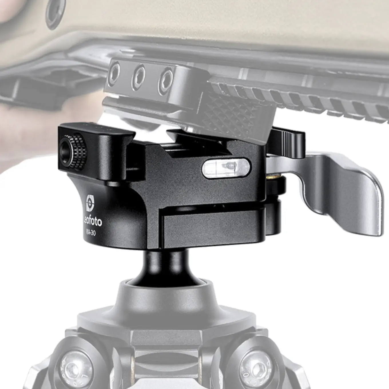 Leofoto  MA-30L Stativkopf mit Aufnahme für Arca-Style -& Picatinny-Profil