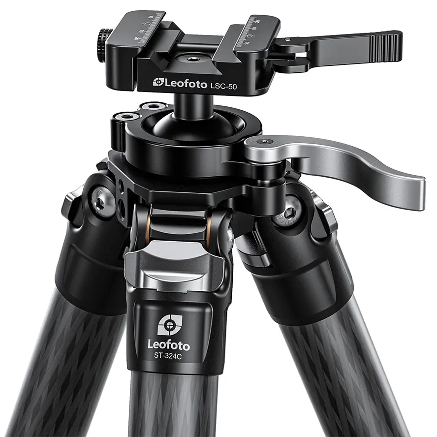 Leofoto ST-324C Karbon Dreibeinstativ mit integriertem Kugelkopf (Arca & Picatinny) Leofoto ST-324C Karbon Dreibeinstativ mit integriertem Kugelkopf (Arca & Picatinny)