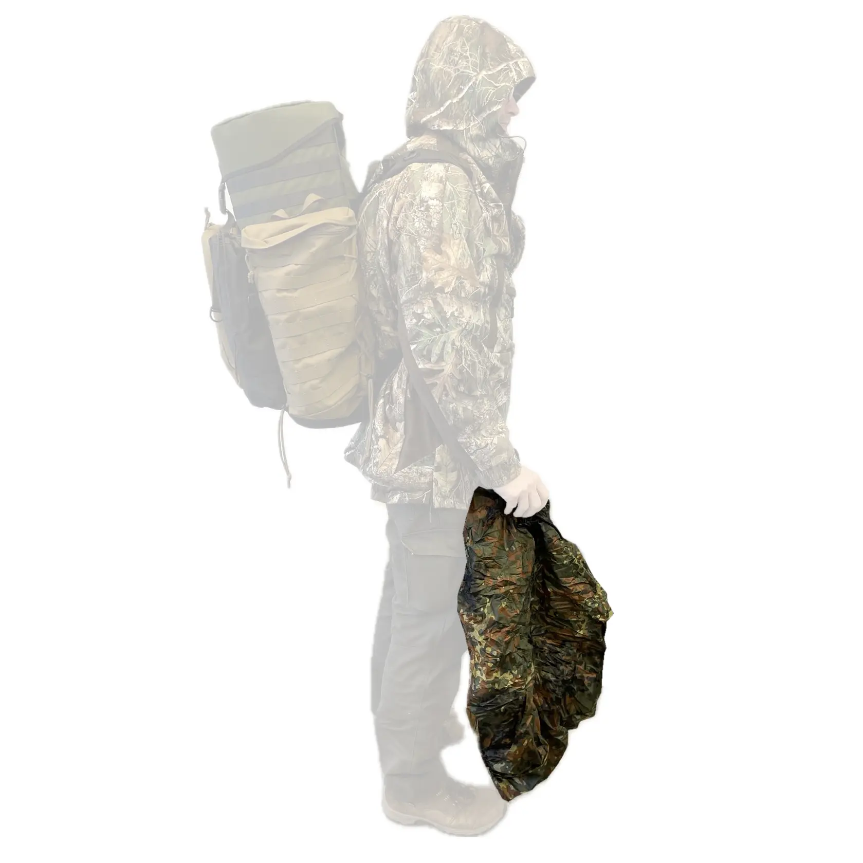 MIL-TEC Rucksack-Cover, Regen- & Staubschutz (bis 130 ltr | 60 x 95 cm) MIL-TEC Rucksack-Cover, Regen- & Staubschutz (bis 130 ltr | 60 x 95 cm)