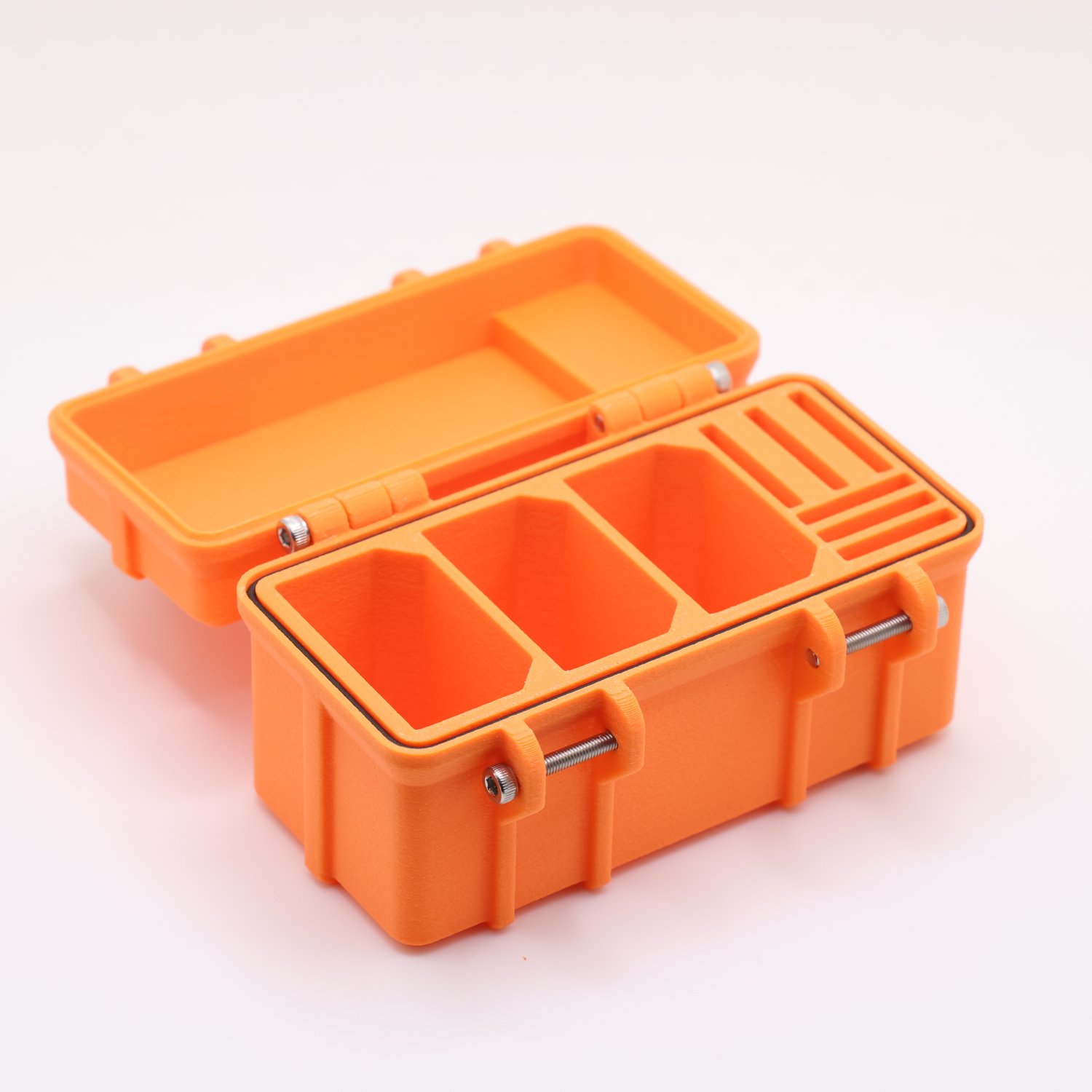 Akku-und Speicherkartenbox für 3 x Sony NP-FZ100 (Orange) Akku-und Speicherkartenbox für 3 x Sony NP-FZ100 (Orange)