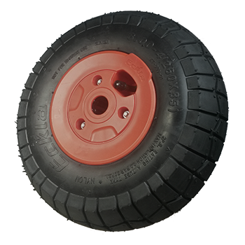 Eckla 07146 Ersatzrad260 mm (luftbereift & rollengelagert) - Rot Eckla 07146 Ersatzrad260 mm (luftbereift & rollengelagert) - Rot