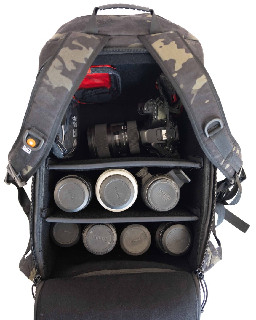 MR JAN GEAR Fotorucksack RISE XL – Multicam with Molle system MR JAN GEAR Fotorucksack RISE XL – Multicam with Molle system