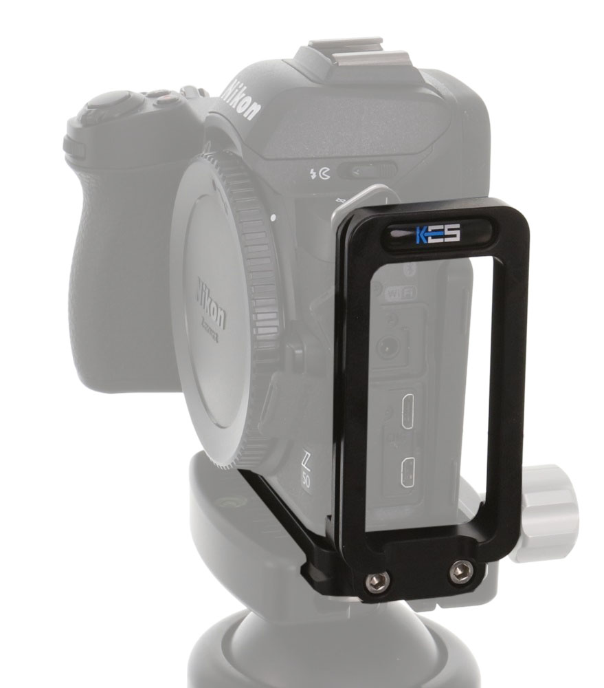 Kirk ULB-1 Universeller L-Winkel -klein  an Nikon Z50