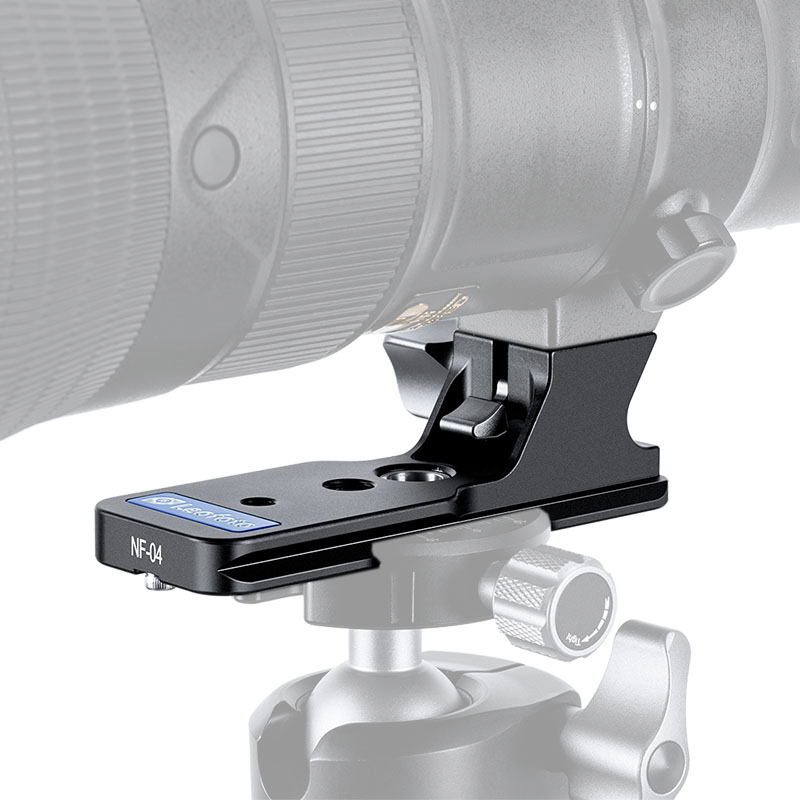 Leofoto NF-01N Ersatzfuß mit QD-Aufnahme für Nikon 70-200mm f2,8E FL & 500 mm f/5.6E PF Leofoto NF-01N Ersatzfuß mit QD-Aufnahme für Nikon 70-200mm f2,8E FL & 500 mm f/5.6E PF