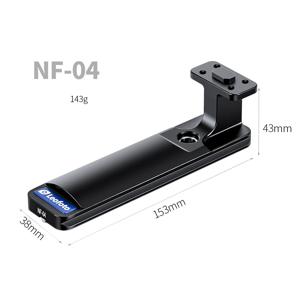 Leofoto NF-04 Ersatzfuß mit QD-Aufnahme für Nikon Objektive Leofoto NF-04 Ersatzfuß mit QD-Aufnahme für Nikon Objektive