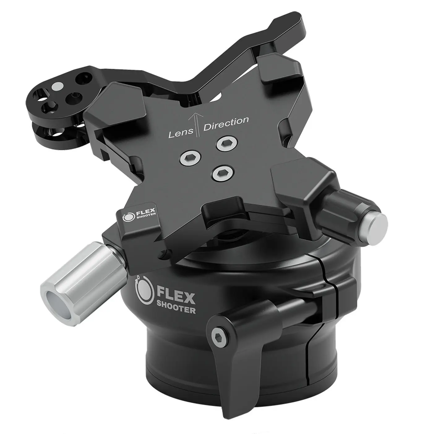 FLEXSHOOTER Mini mit Hebelklemme (Schwarz)