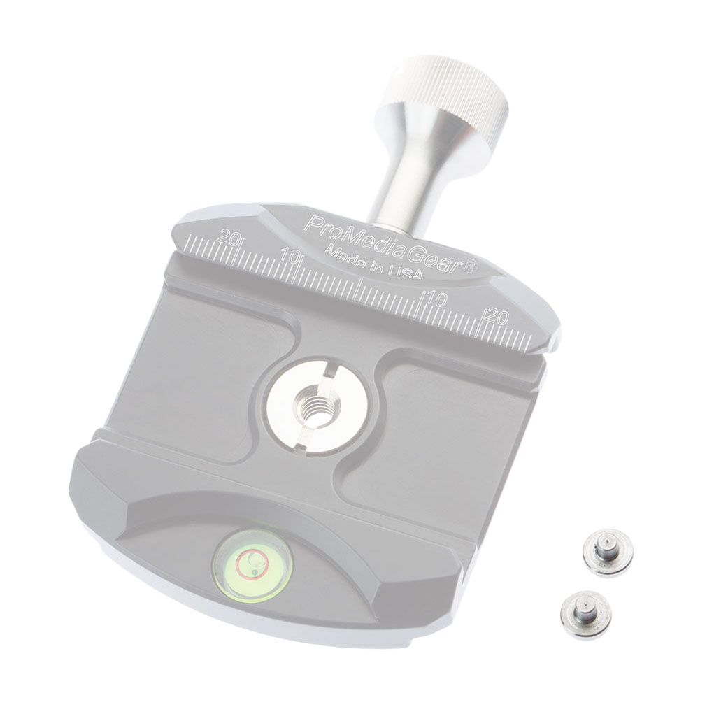 ProMediaGear Manfrotto Anti-Rotation Pins 8mm Slot for PMG Schnellwechselklemme C60 / C40 ProMediaGear Manfrotto Anti-Rotation Pins 8mm Slot for PMG Schnellwechselklemme C60 / C40